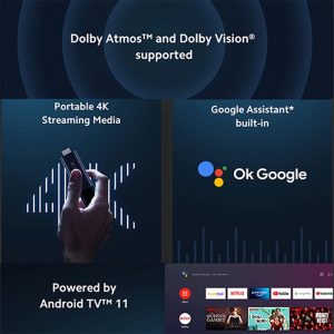 اندروید باکس شیائومی مدل TV Stick 4K با کیفیت صدای عالی است.