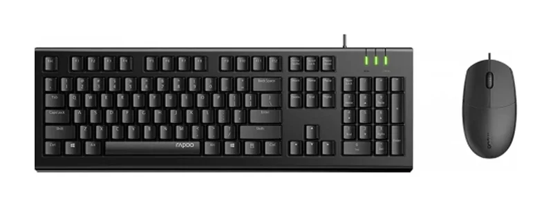ست موس و کیبورد سیمی رپو مدل X125S