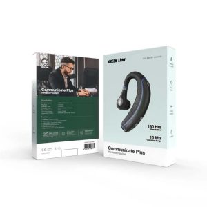 Green Lion Communicate Plus Wireless Headset قابلیت مکالمه تا فاصله ی 15 متری