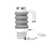 کتری برقی تاشو خودرو گرین لاین مدل Electric Kettle GNCARFELKT 39 کتری برقی تاشو خودرو گرین لاین مدل Electric Kettle GNCARFELKT با ورودی فندکی خودرو می باشد.