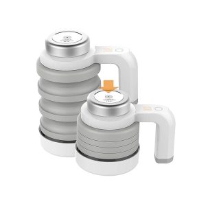 کتری برقی تاشو خودرو گرین لاین مدل Electric Kettle GNCARFELKT دارای حالت فشرده است.