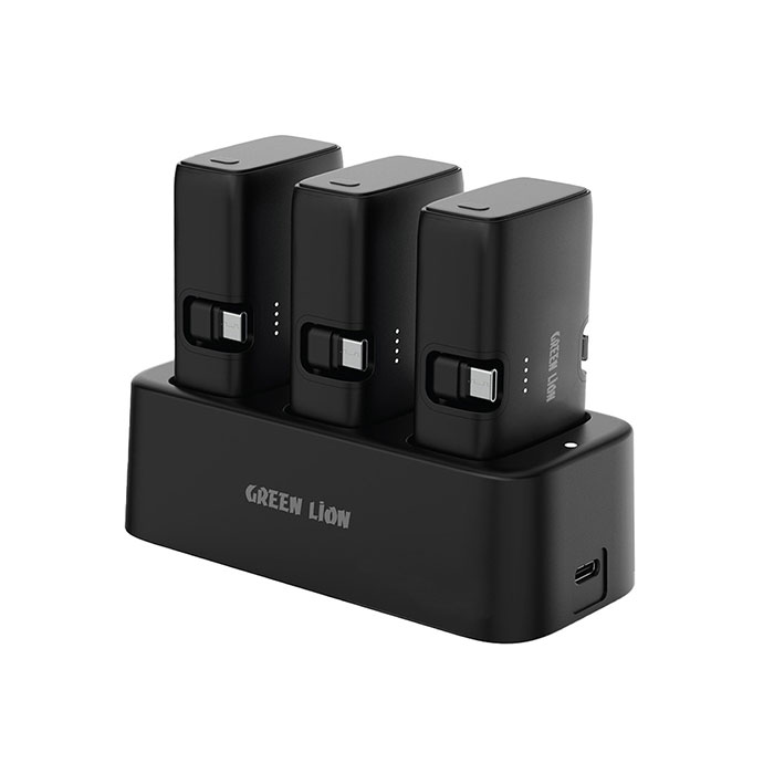 پک 3 تایی پاوربانک 5000mAh گرین لاین مدل Powerbank Station GL-PB45