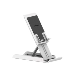 پایه نگهدارنده رومیزی گرین لاین مدل Desktop Holder در رنگ بندی سفید می باشد.
