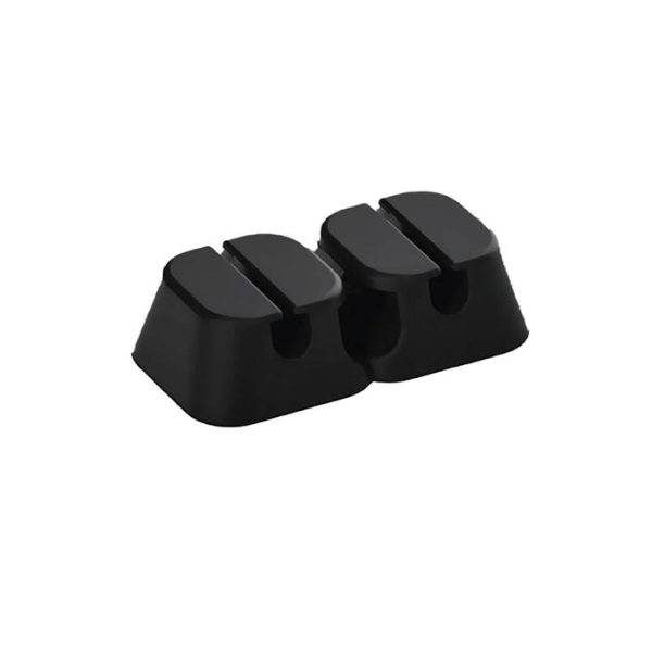 نظم دهنده کابل 2 تایی گرین لاین مدل Cable Organizer gncaborg2 در رنگ بندی مشکی است.
