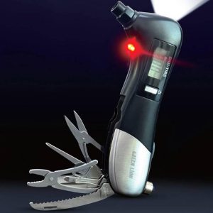 دستگاه گیج فشار دیجیتالی لاستیک 9 در1 گرین لاین مدل Digital Tire Pressure Gauge دارای انواع ابزار کاربردی می باشد.