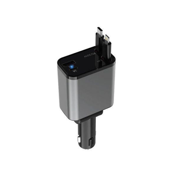 شارژر فندکی 50W گرین لاین مدل GNRCC50W در رنگ بندی مشکی می باشد.