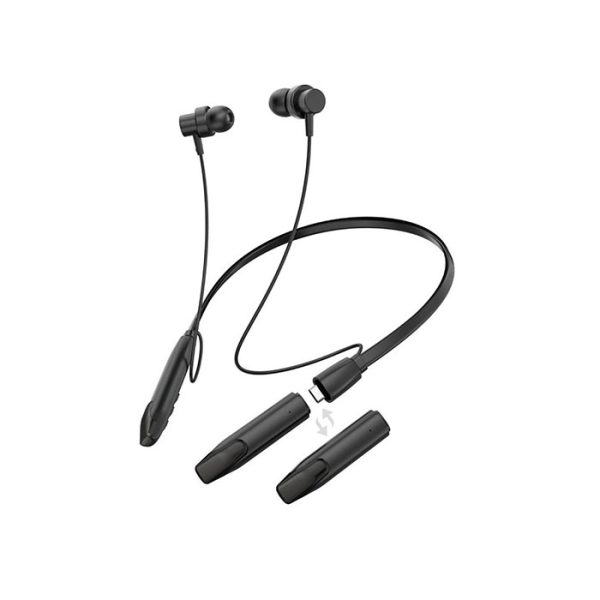 هندزفری دارای باطریط Green-lion-Sevilla-Wireless-Neckband اضافی برای مواقع ضروری میباشد.