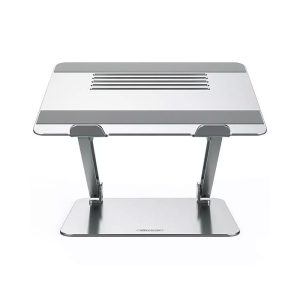 پایه نگهدارنده لپ تاپ و تبلت نیلکین مدل Pro Desk قابل استفاده بر روی سطوح صاف می باشد.