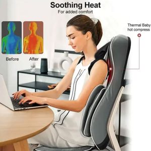 ماساژور کمر و گردن پرودو مدل Seat Massager PD-LSNBMS قابل استفاده بر روی صندلی می باشد.