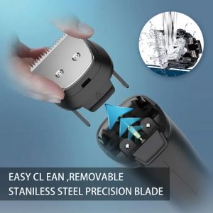 ماشین اصلاح شارژی پرودو مدل Beard Trimmer با امکان تعویض سری است.