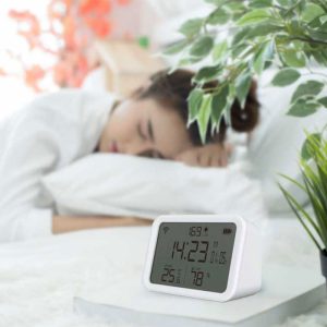 ساعت رومیزی هوشمند پرودو مدل WiFi Smart Clock PD-LSTHSR دارای ساعت زنگدار می باشد.