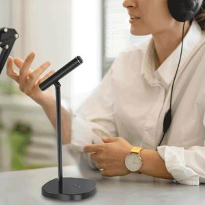 میکروفن رومیزی پرودو مدل PD-SCMIC دارای قابلیت کاهش نویز است.