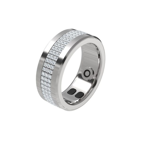 رینگ هوشمند پرودو مدل Jewels PD-SLRT9 در رنگ بندی سیلور می باشد.