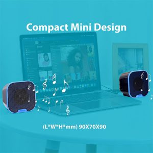 اسپیکر سیمی رپو مدل A60 با طراحی فشرده است.