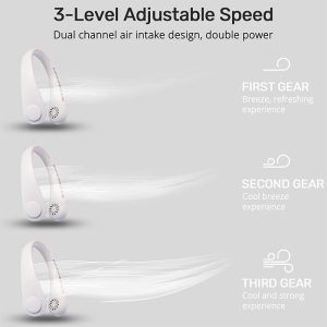 پنکه گردنی مدل XL-Fan12 دارای سه سطح سرعت است.