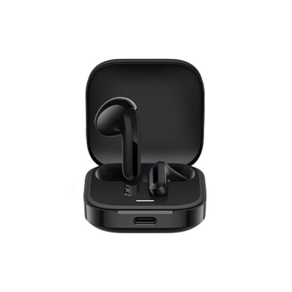 هندزفری بلوتوثی شیائومی مدل Redmi Buds 6 Active در رنگ بندی مشکی اسد.