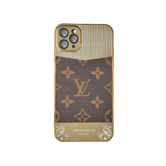 کاور گوشی آیفون 13Pro Max طرح LV Golden6