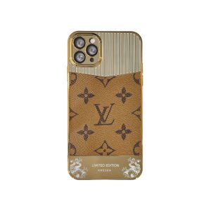 کاور گوشی آیفون 11Pro Max طرح LV Golden5