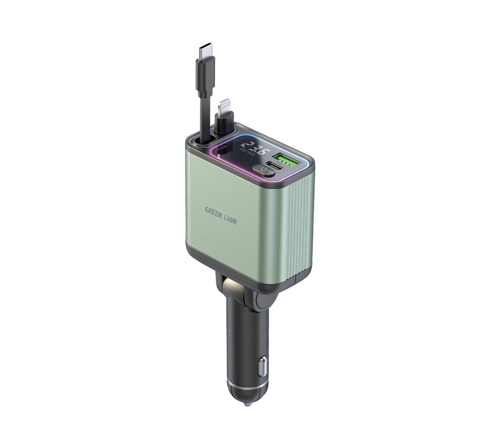 شارژر فندکی 90W گرین لاین مدل GNRCC90W
