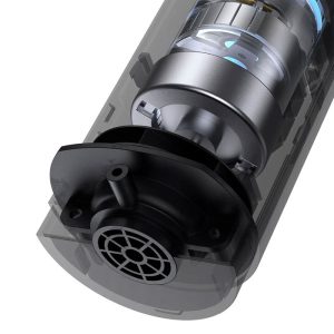 جارو شارژی قابل حمل بیسوس مدل A1 VCAQ010001 دارای موتور قدرتمند می باشد.