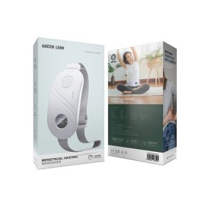 ماساژور گرم کننده قاعدگی گرین لاین مدل Menstrual Heating در بسته بندی مناسب و باتری قدرتمند می باشد.