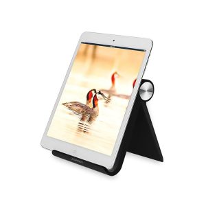 پایه نگهدارنده رومیزی گوشی یوگرین مدل LP115 50748 دارای پشتیبانی از لپ تاپ است.