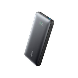 پاوربانک 10000mAh انکر مدل Power Core 25W A1249 533 در رنگ بندی مشکی است.