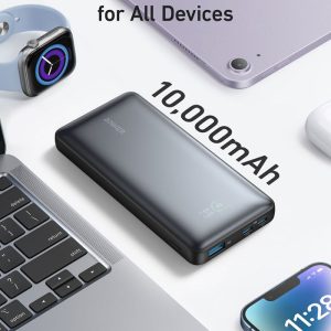 پاوربانک 10000mAh انکر مدل Power Core 25W A1249 533 قابل استفاده برای کلیه دیوایس ها می باشد.