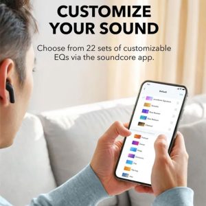 هندزفری بلوتوثی انکر مدل Soundcore K20i A3994 دارای اپلیکیشن اختصاصی می باشد.