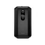 جامپ استارتر و پاوربانک 10000mAh بیسوس مدل BS-CH001 در رنگ بندی مشکی است.