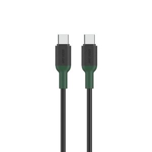 کابل شارژ 60W تایپ C به تایپ C گرین لاین مدل GNCPCTYC1M به طول 1 متر