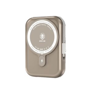 پاوربانک 10000mAh مگ سیف گرین لاین مدل Monaco MagSafe