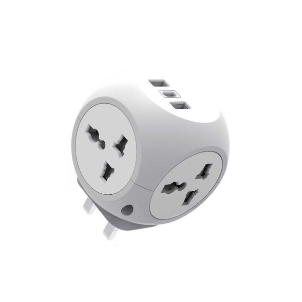چند راهی برق گرین لاین مدل Travel Adapter