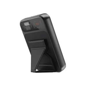 پاوربانک 10000mAh مگ سیف و استند گرین لاین مدل PRAGUE با نمایشگر LED می باشد.