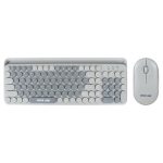 ست موس و کیبورد بی سیم گرین لاین مدل Wireless Duo 27 ست موس و کیبورد بی سیم گرین لاین مدل Wireless Duo در رنگ بندی خاکستری می باشد.