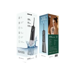 دستگاه دهانشویه گرین لاین مدل Oral Irrigator دارای مخزن 300 میلی لیتری است.