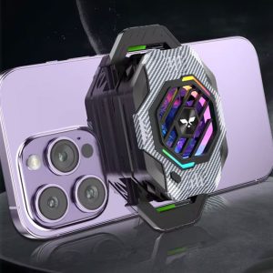 فن خنک کننده رادیاتوری گوشی موبایل مدل LS01 با اتصال سریع و آسان است.