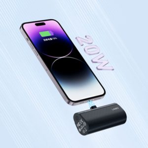 مینی پاوربانک 5000mAh لانکس مدل LP25 دارای توان خروجی حداکثر 20 وات می باشد.