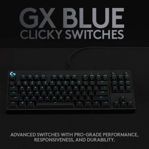 کیبورد سیمی گیمینگ لاجیتک مدل G Pro با سوئیچ GX می باشد.
