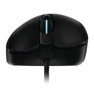موس سیمی گیمینگ لاجیتک مدل G403 با کابل دارای رویه بافته شده است.