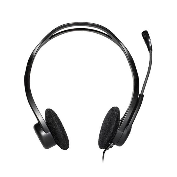 هدست سیمی لاجیتک مدل H960 در رنگ بندی مشکی است.