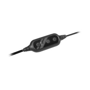 هدست سیمی لاجیتک مدل H960 دارای کنترلر اینلاین است.
