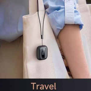 هندزفری بلوتوثی مک دودو مدل HP-329 دارای بند برای حمل ساده است.