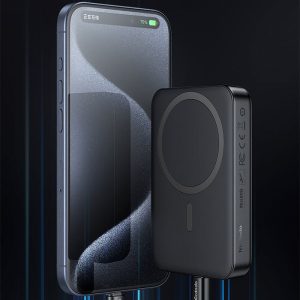پاوربانک 10000mAh مگنتی مک دودو مدل MC-593 با قابلیت شارژ سریع می باشد.