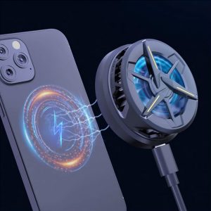 فن خنک کننده رادیاتوری مگنتی گوشی و تبلت ممو مدل CX01 دارای مگنت قدرتمند است.