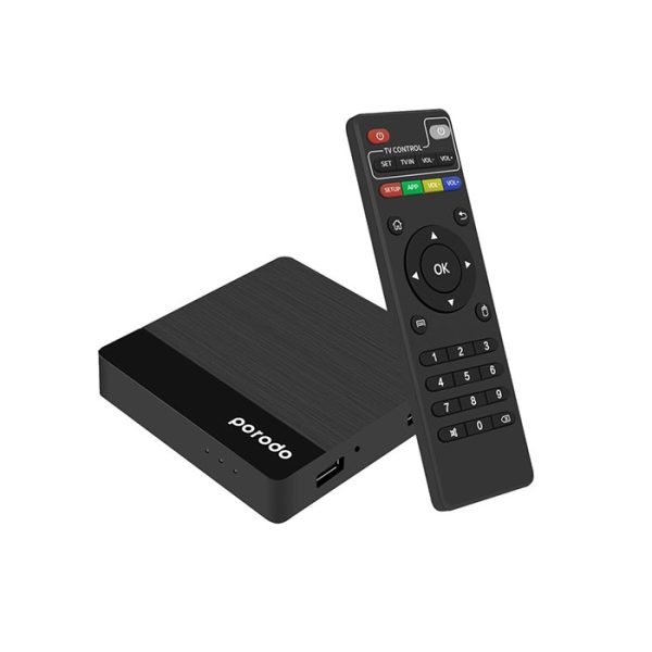 اندروید باکس پرودو مدل Video Streaming در رنگ بندی مشکی می باشد.