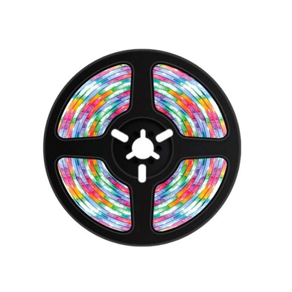 ریسه نورپردازی پرودو مدل RGB Light Strip نسبت به صدا واکنش نشان می دهد.