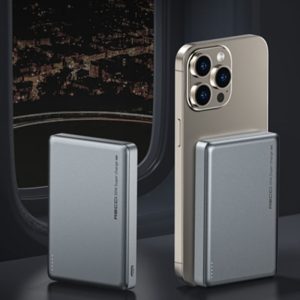 پاوربانک 10000mAh مگنتی رسی مدل Armor RPB-W26 دارای مگنت قوی می باشد.