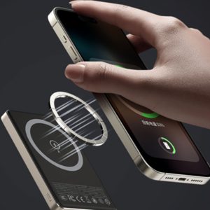 پاوربانک 10000mAh مگنتی رسی مدل Armor RPB-W26 با مگنت قوی می باشد.