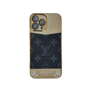 کاور گوشی آیفون 13Pro Max طرح LV Golden7